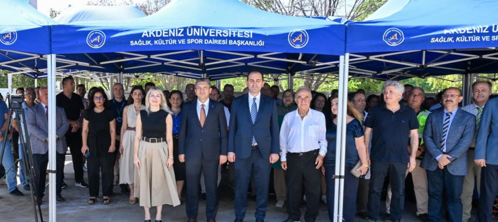 AKDENİZ ÜNİVERSİTESİ HASTANESİ NÖROLOJİ POLİKİLİNİĞİ YENİ BİNASININ TEMELİ ATILDI