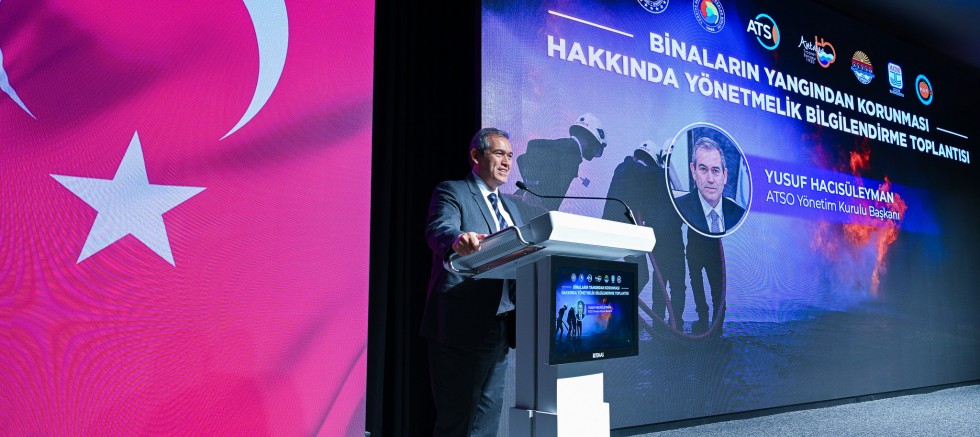 ATSO BAŞKANI HACISÜLEYMAN: “SAHA İLE MASA ARASINDAKİ FARKLARI EN AZA İNDİRMELİYİZ”