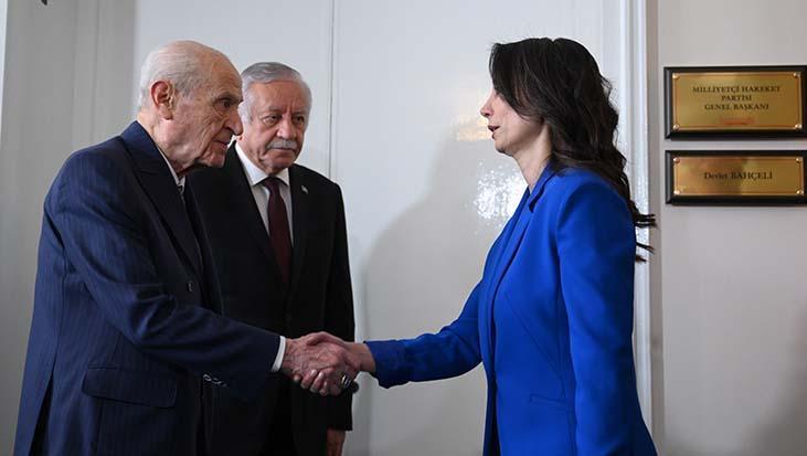 DEM PARTİ BAHÇELİ GÖRÜŞMESİ BAŞLADI