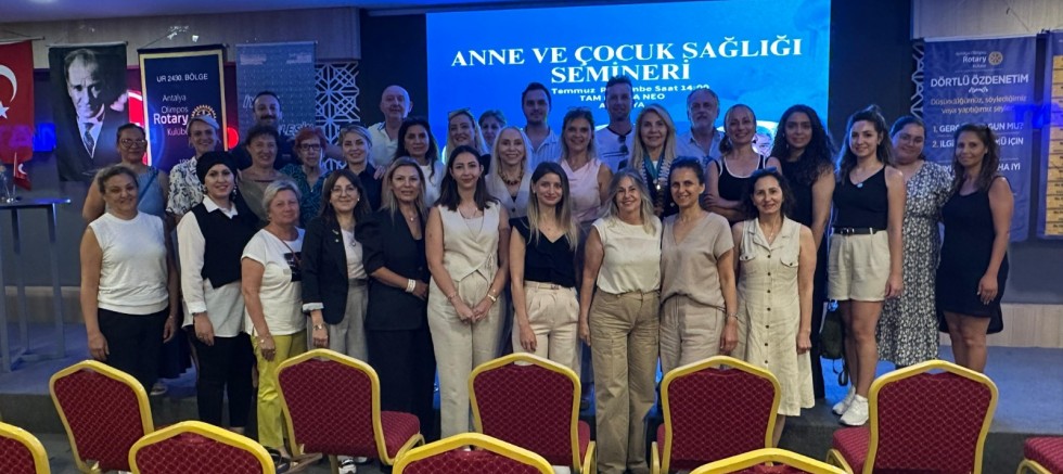 ROTARY’DEN ANNE VE ÇOCUK SAĞLIĞINA DEĞERLİ BİR KATKI