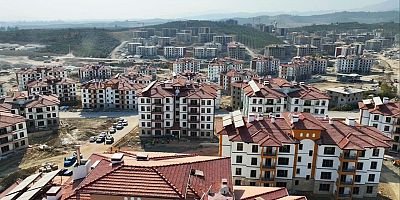 AFET KONUTLARI HAK SAHİPLERİNE TESLİM EDİLİYOR 