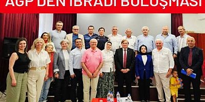 AGP'DEN İBRADI GASTRONOMİ TOPLANTISI...-ÖZEL HABER / CEVAT ALP
