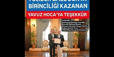 ANADOLU'NUN LEZZETLERİ  DÜNYANIN ZİRVESİNDE..!