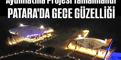 ANTALYA'DA GECE MÜZECİLİĞİ TURİSTLERİ BÜYÜLEDİ