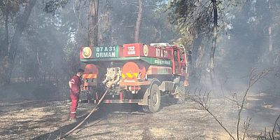 ANTALYA'DA ORMAN YANGINLARI: EKİPLER SEFERBER EDİLDİ