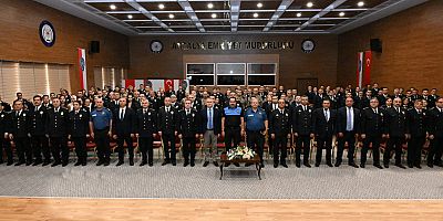 ANTALYA EMNİYET MÜDÜRLÜĞÜNDE RÜTBE TERFİ TÖRENİ DÜZNLENDİ