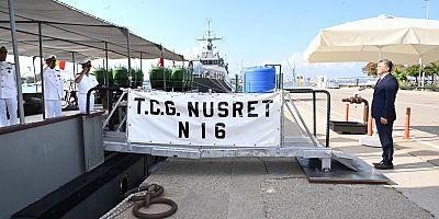 TCG NUSRET N-16 ANTALYA'DA 