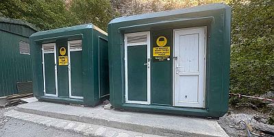 ANTALYA'NIN ÜNLÜ ALTINBEŞİK MAĞARASI'NDA YÖNETİLEN KİLİTLİ TUVALET TEPKİSİ