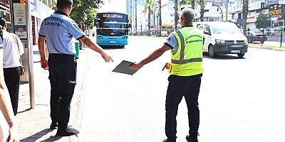 B.ŞEHİR'DEN  OTOBÜS VE TAKSİLERE DENETİM