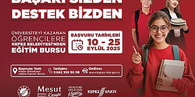 “BAŞARI SİZDEN, DESTEK KEPEZ’DEN”