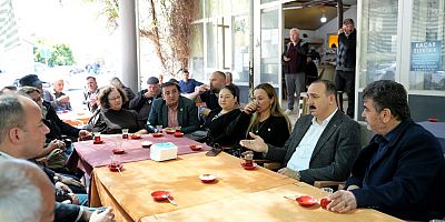 BAŞKAN KOTAN ÇAKIRLAR'DA BÖLGE HALKIYLA BULUŞTU