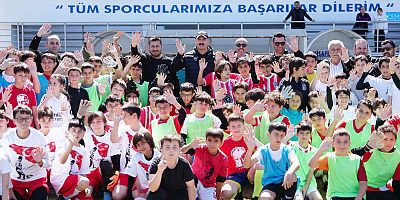 BAŞLAMA VURUŞUNU BAŞKAN KOTAN YAPTI
