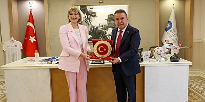 BÖCEK’E BÜYÜKELÇİ ZİYARETİ...