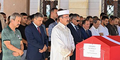 EMEKLİ VALİ YARDIMCISI CEVDET EKMEKÇİ EBEDİYETE UĞURLANDI