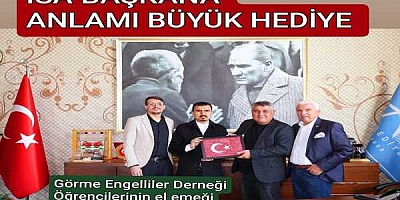 ENGELLİ DOSTU BAŞKAN..-ÖZEL HABER / CEVAT ALP 