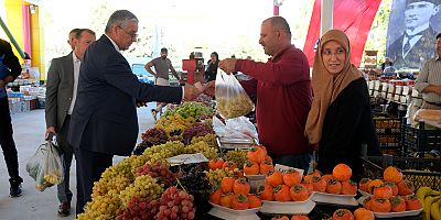GÖYNÜK'TE MODERN PAZAR YERİ