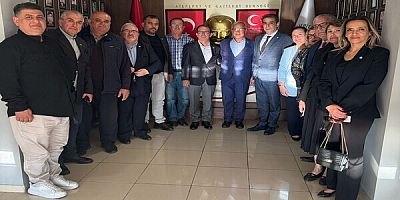 İYİ PARTİ’DEN ŞEHİTLER DERNEĞİNE ANLAMLI ZİYARET 