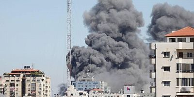 KATİL İSRAİL, SON 24 SAATTE GAZZE'YE 100'DEN FAZLA HAVA SALDIRISI DÜZENLEDİ