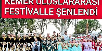 KEMER'DE ULUSLARARASI FESTİVAL