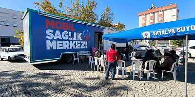 KEPEZ BELEDİYESİ’NDEN İLÇELERDE KANSER TARAMASI 
