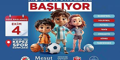 KEPEZ’İN KIŞ SPOR OKULLARI BAŞLIYOR