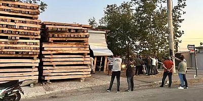 MOBİLYA ATÖLYESİNDE YANGIN 