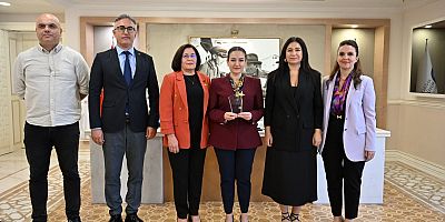SAĞLIKLI KENTLER BİRLİĞİ’NDEN ANTALYA BÜYÜKŞEHİR’E ÇEVRE ÖDÜLÜ