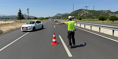 TRAFİK EKİPLERİ 7/24 GÖREVDE...