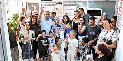 UYSAL’DAN SÜNNET ÇOCUKLARINA ZİYARET