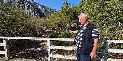 ÜZÜMDERE IRMAĞI KURUDU, TOROSLAR SUSUZ KALDI