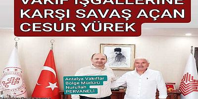 VAKIF MALLARI BEDDULADIR-ÖZEL HABER/CEVAT ALP