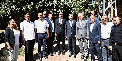 VALİ KAYMAKAM VE BAŞKAN’DAN KONYAALTI’NDA İNCELEME