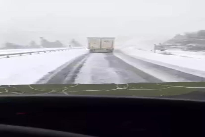 AKSEKİ YÜKSEKLERİNDE KAR YAĞIŞI