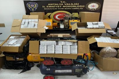 ANTALYA EMNİYET’TEN KAÇAKÇILIK VE ÖRGÜT OPERASYONU RAPORU