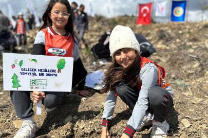 ANTALYA’DA 20 BİN FİDAN TOPRAKLA BULUŞTU