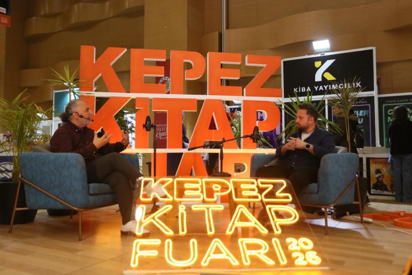 KEPEZ KİTAP FUARI’NDA MEDYA İÇİN ÖZEL YAYIN STÜDYOSU