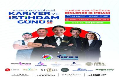 KEPEZ’DE TURİZM İSTİHDAM ATAĞI
