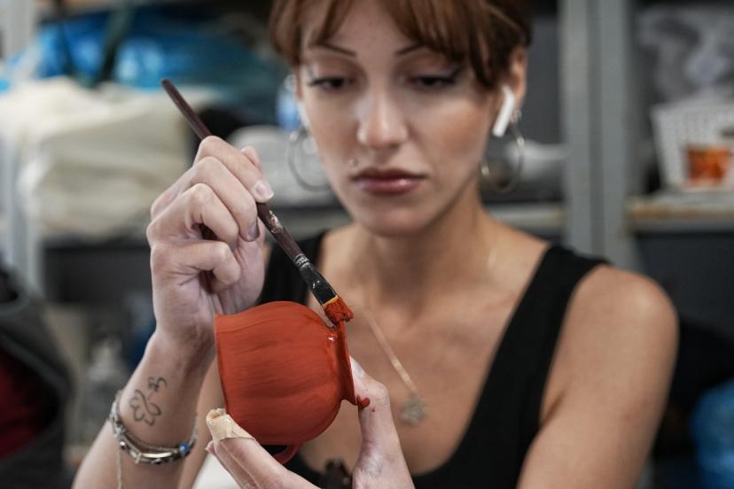 KONSEM KURSLARINDA SANATLA BULUŞUYORLAR