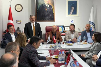 AESOB BAŞKAN ADAYI MEHMET ALİ ALKAN’A DESTEK ZİYARETİ