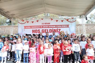 AKSU’DA 23 NİSAN COŞKUSU MEYDANA TAŞTI