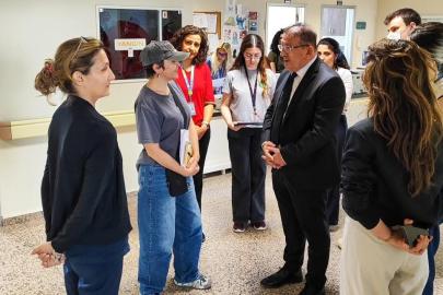 ANTALYA EĞİTİM VE ARAŞTIRMA HASTANESİNE ZİYARET