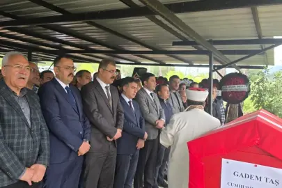 ANTALYA SAVCISI GADEM TAŞ SON YOLCULUĞUNA UĞURLANDI