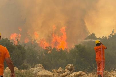ANTALYA’DA ORMAN YANGINLARINA KARŞI KIRMIZI ALARM