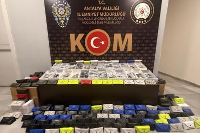 ANTALYA’DA SUÇA GEÇİT YOK: 1 HAFTADA ÇOK SAYIDA OPERASYON