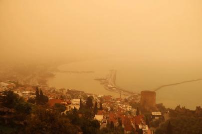 ANTALYA’DA TOZ TAŞINIMI UYARISI