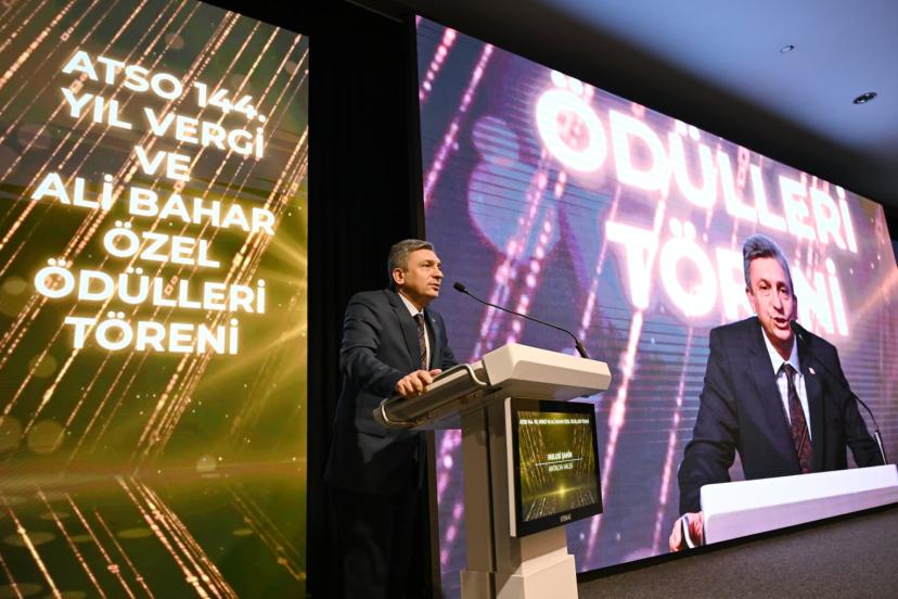 ATSO’DA 144 YILLIK VEFA VE BAŞARI GECESİ