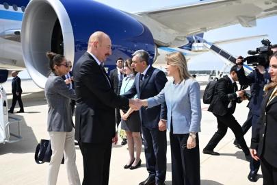 AZERBAYCAN CUMHURBAŞKANI ALİYEV ANTALYA'DA