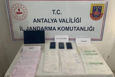 KAŞ’TA TEFECİLİK OPERASYONU
