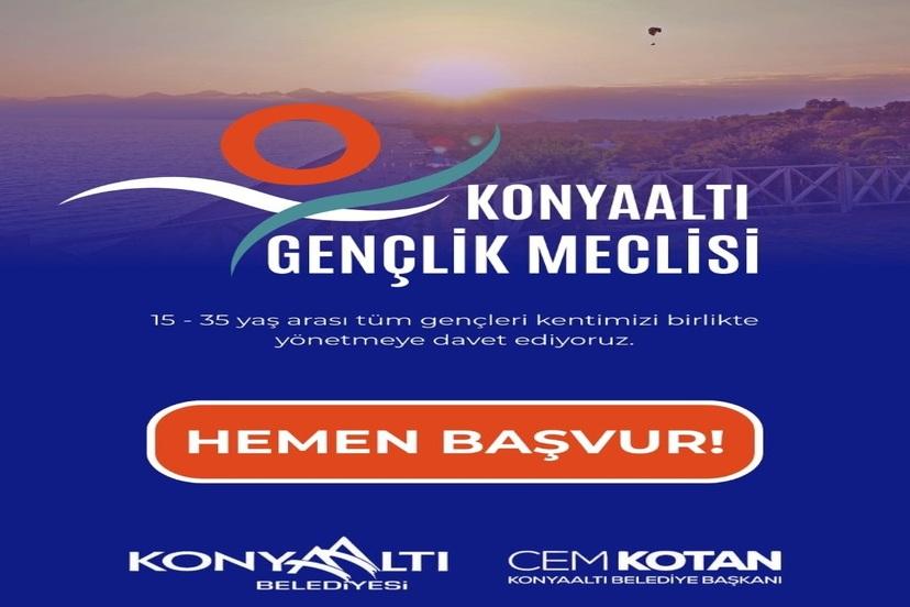 KONYAALTI’NDA GENÇLİK MECLİSİ İÇİN BAŞVURULAR BAŞLADI