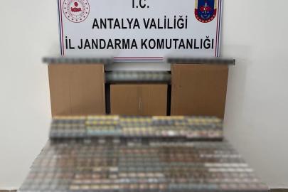 MANAVGAT’TA MİLYONLUK KAÇAK SİGARA OPERASYONU